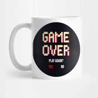 Pixelated Game Over - Gamers Life Design Mug